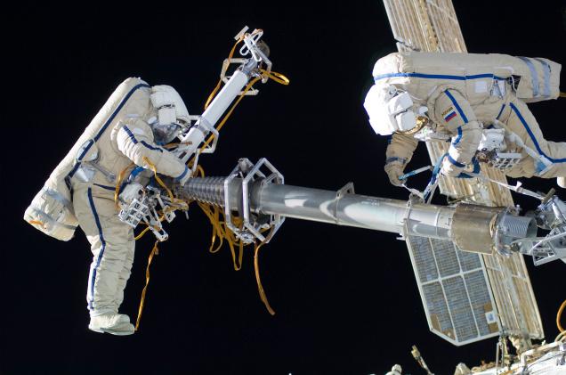 International Space Station Crew forced to take shelter