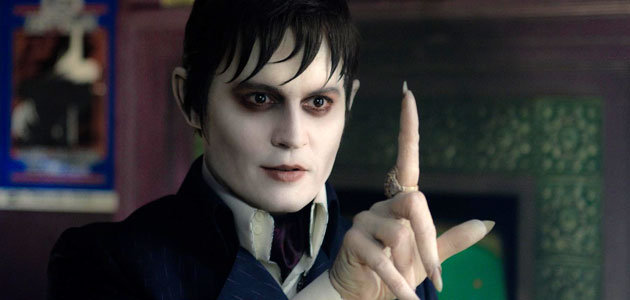 Johnny Depp in “Dark Shadows” plays as vampire