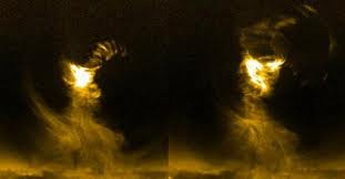 Supermassive swirling solar tornado 5 times bigger than the size of the earth (Video)