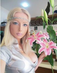 Valeria Lukyanova Ukraine model real-life Barbie doll