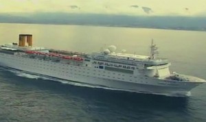 Costa Cruise Ship Adrift to Island