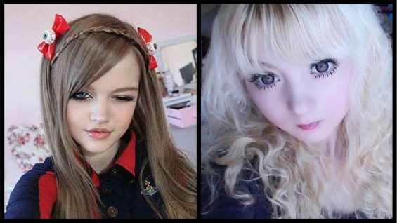 Meet the real-life Barbies, teenagers who turned themselves into living doll (Photo and Videos)