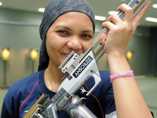 Pregnant Shooter will compete in London Olympics 2012