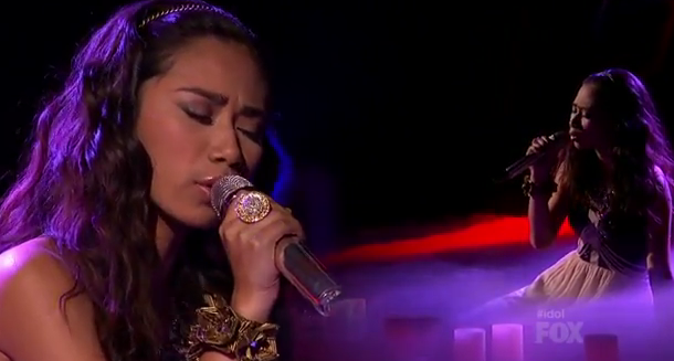 American Idol 2012: Jessica Sanchez’s performances in the Top 5 of American Idol 2012 (Videos)
