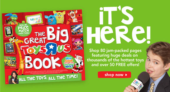2012 Toys R Us book is out; deals and freebies hit the internet