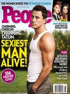PEOPLE  names Channing Tatum the Sexiest Man Alive