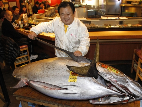 Tokyo holds the highest priced bluefin tuna: sold for 1.78M